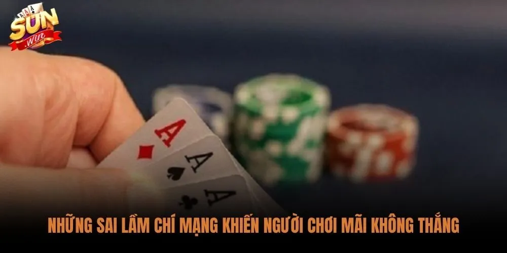 Tilt và đánh cảm tính hai bẫy phá sập mọi mẹo đánh liêng Sunwin